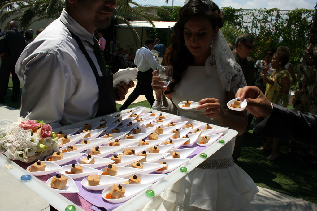 Tapa en ocktail boda QuntaLacy