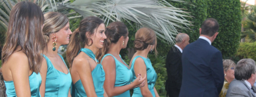 Damas de honor boda Quinta Lacy